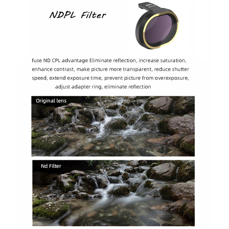 JSR for FiMi X8 mini Drone Lens Filter ND16PL Filter - DJI & GoPro Accessories by JSR | Online Shopping UK | buy2fix
