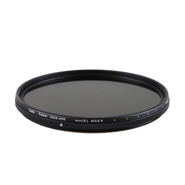 Cuely 62mm ND2-400 ND2 to ND400 ND Filter Lens Neutral Density Adjustable Variable Filter - Camera Accessories by buy2fix | Online Shopping UK | buy2fix