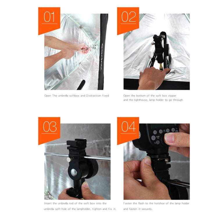 Godox Photo Studio Portable Octagon Speedlite Umbrella Softbox Reflector, Size:80cm - Camera Accessories by Godox | Online Shopping UK | buy2fix