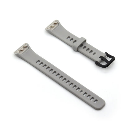 For Honor Band 6 Pure Color Silicone Watch Band(Rock Cyan) by buy2fix