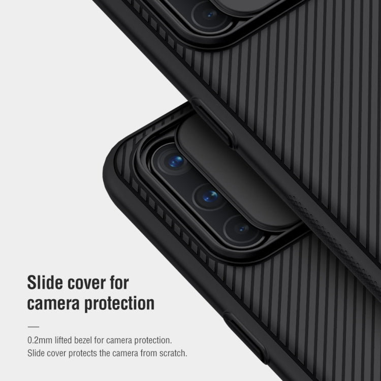 For OnePlus Nord CE 5G NILLKIN Black Mirror Series Camshield Full Coverage Dust-proof Scratch Resistant PC Case(Blue) - OnePlus Cases by NILLKIN | Online Shopping UK | buy2fix