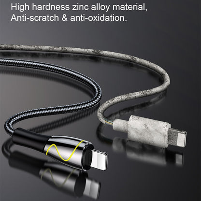JOYROOM S-1230K6 Mermaid Series 3A USB to Type-C / USB-C Fishing Net Weaving Data Cable, Length: 1.2m(Black) - USB-C & Type-C Cable by JOYROOM | Online Shopping UK | buy2fix