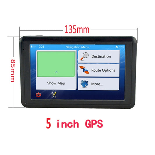 Q5 Car 5 inch HD TFT Touch Screen GPS Navigator Support TF Card / MP3 / FM Transmitter, Specification:Europe Map by buy2fix