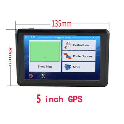 Q5 Car 5 inch HD TFT Touch Screen GPS Navigator Support TF Card / MP3 / FM Transmitter, Specification:Australia Map - In Car by buy2fix | Online Shopping UK | buy2fix