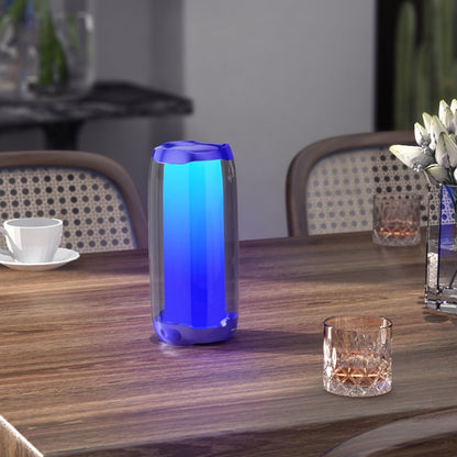 hoco HC8 Bluetooth 5.0 Colorful Luminous Wireless Bluetooth Speaker(Black) - Desktop Speaker by hoco | Online Shopping UK | buy2fix