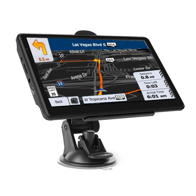 7 inch Car HD GPS Navigator 8G+128M Resistive Screen Support FM / TF Card, Specification:North America Map - In Car by buy2fix | Online Shopping UK | buy2fix