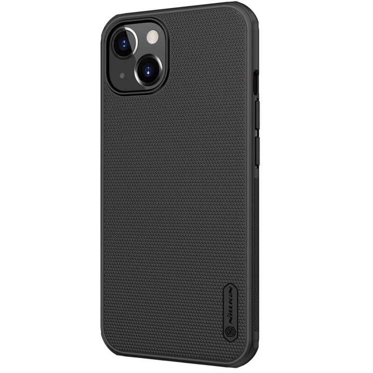 For iPhone 13 NILLKIN Super Frosted Shield Pro PC + TPU Protective Case(Black) - iPhone 13 Cases by NILLKIN | Online Shopping UK | buy2fix