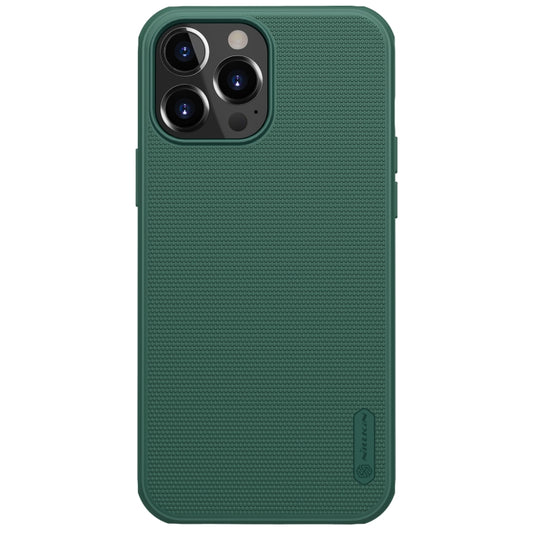 For iPhone 13 Pro NILLKIN Super Frosted Shield Pro PC + TPU Protective Case (Dark Green) - iPhone 13 Pro Cases by NILLKIN | Online Shopping UK | buy2fix