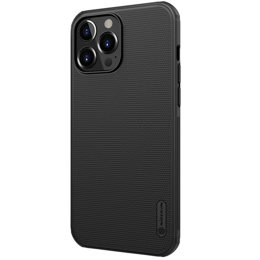 For iPhone 13 Pro Max NILLKIN Super Frosted Shield Pro PC + TPU Protective Case (Black) by NILLKIN