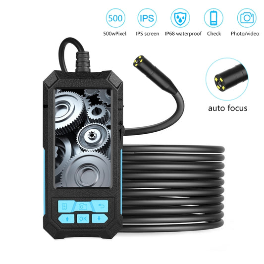 P90 14mm 4.5 inch HD 500W Autofocus Camera Endoscope Portable Waterproof Industrial Pipe Endoscope, Hard Cable Length: 2m by buy2fix