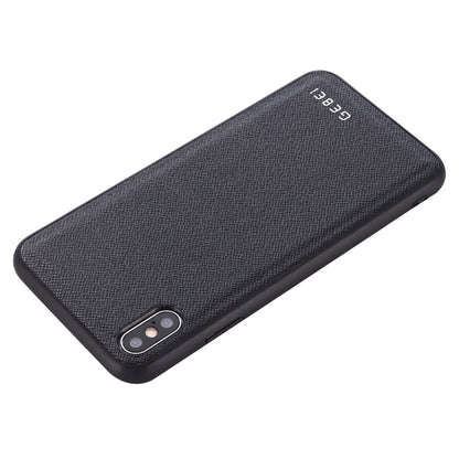 For iPhone 11 Pro GEBEI Full-coverage Shockproof Leather Protective Case(Black) - iPhone 11 Pro Cases by GEBEI | Online Shopping UK | buy2fix