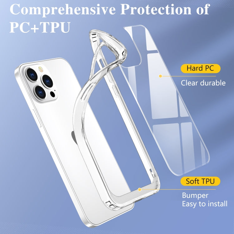 For iPhone 13 Pro Max Crystal Clear Shockproof PC + TPU Protective Case (Transparent) - iPhone 13 Pro Max Cases by buy2fix | Online Shopping UK | buy2fix