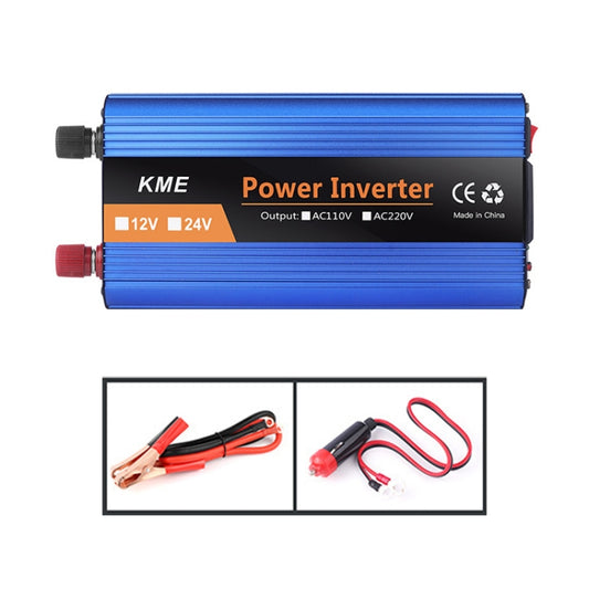 Carmaer 1200W Car Smart Multi-function Digital Display Inverter Household Power Converter, Specification:12V to 220V by buy2fix