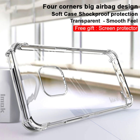 For Nokia XR20 IMAK All-inclusive Shockproof Airbag TPU Case with Screen Protector(Transparent) by imak