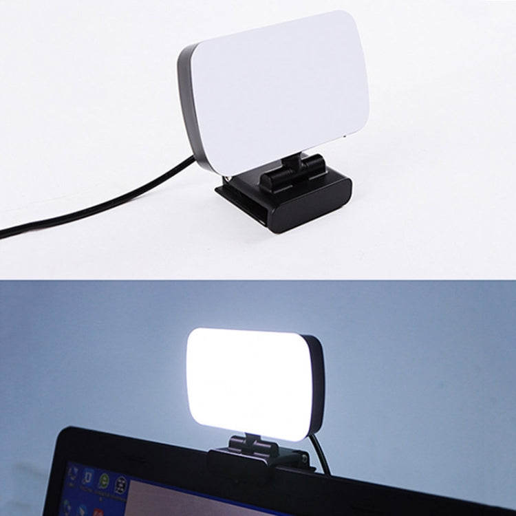 JSK-B1 USB Portable Ten-level Brightness Adjustable Live Conference Desktop LED Fill Light, Color Temperature: 3000-6500K by buy2fix