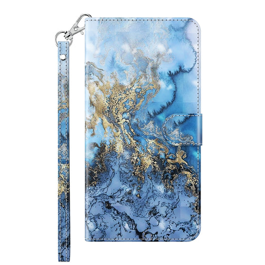 For iPhone 13 3D Painting Pattern Horizontal Flip TPU + PU Leather Case with Holder & Card Slots & Wallet(Milky Way) by buy2fix