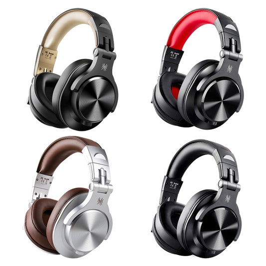OneOdio A70 Brown Head-mounted Wireless Bluetooth Stereo Headset by OneOdio