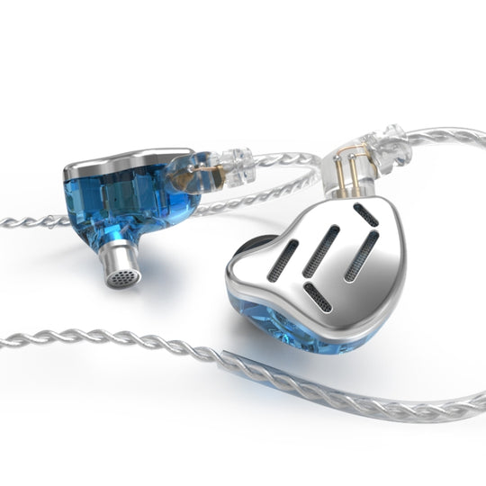 KZ ZAX Écouteurs intra-auriculaires filaires Ring Iron Sport Gaming, 16 unités, version standard (argent)