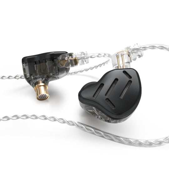 KZ ZAX Écouteurs intra-auriculaires filaires Ring Iron Sport Gaming, 16 unités, version standard (noir)