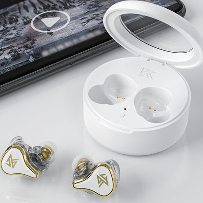 KZ SK10 1DD+1BA Hybrid Technology Bluetooth 5.2 True Wireless TWS Earphone(White) - TWS Earphone by KZ | Online Shopping UK | buy2fix