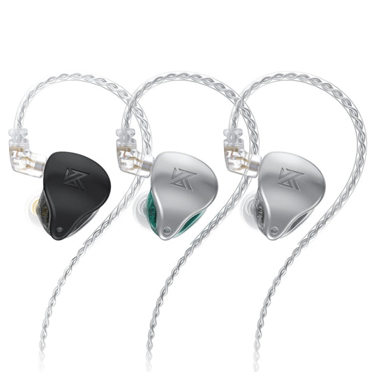 KZ AST 24-unit Balance Armature Monitor HiFi In-Ear Wired Earphone No Mic(Green) by KZ