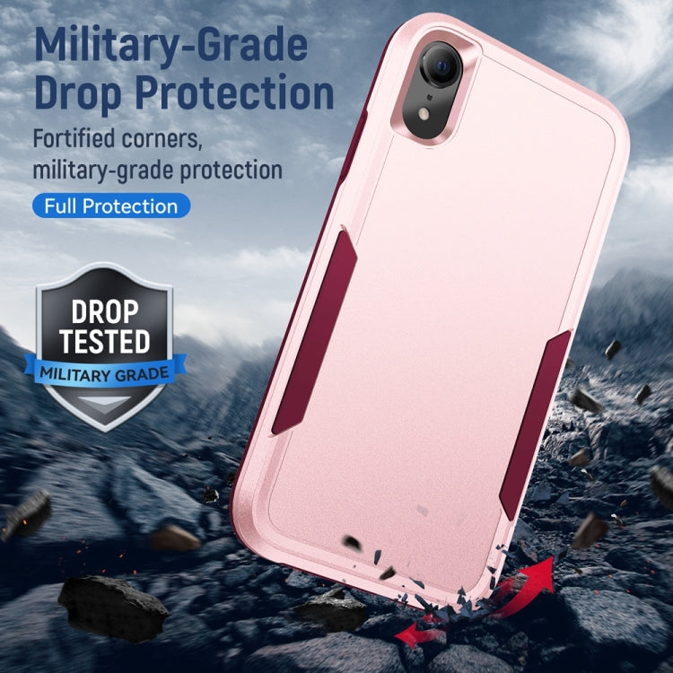 For iPhone XR Pioneer Armor Heavy Duty Shockproof Phone Case(Pink) - Apple Accessories by buy2fix | Online Shopping UK | buy2fix