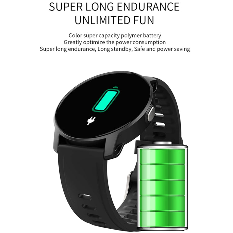 W9 Smart Sport Bracelet, Support Heart Rate Detection & Pedometer & Sedentary Reminder & Sleep Monitoring(Black) - Smart Wear by buy2fix | Online Shopping UK | buy2fix