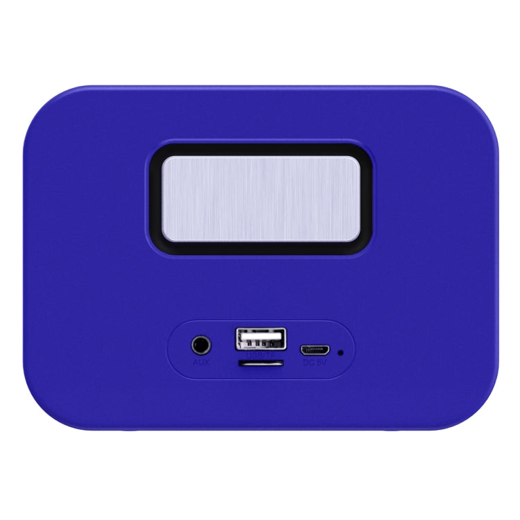 New Rixing NR-102 Mini TWS Bluetooth Speaker(Blue) - Mini Speaker by New Rixing | Online Shopping UK | buy2fix