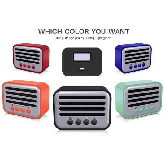 New Rixing NR-102 Mini TWS Bluetooth Speaker(Light Green) by NewRixing