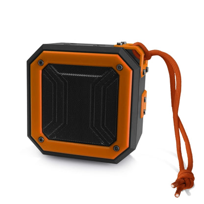 New Rixing NR-103 Mini TWS Bluetooth Speaker with Lanyard(Orange) - Mini Speaker by New Rixing | Online Shopping UK | buy2fix