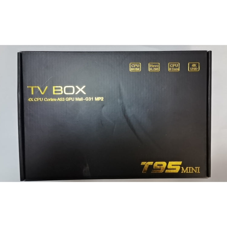 T95MINI 4K HD Network TV Set Top Box, Android 10.0, Allwinner H313 Quad Core 64-bit Cortex-A53, 1GB + 8GB, Support 2.4G WiFi, HDMI, AV, LAN, USB 2.0, EU Plug - Consumer Electronics by buy2fix | Online Shopping UK | buy2fix