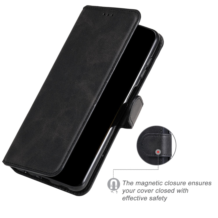 For Xiaomi Redmi 10 Classic Calf Texture PU + TPU Horizontal Flip Leather Case with Holder & Card Slots & Wallet(Black) by buy2fix