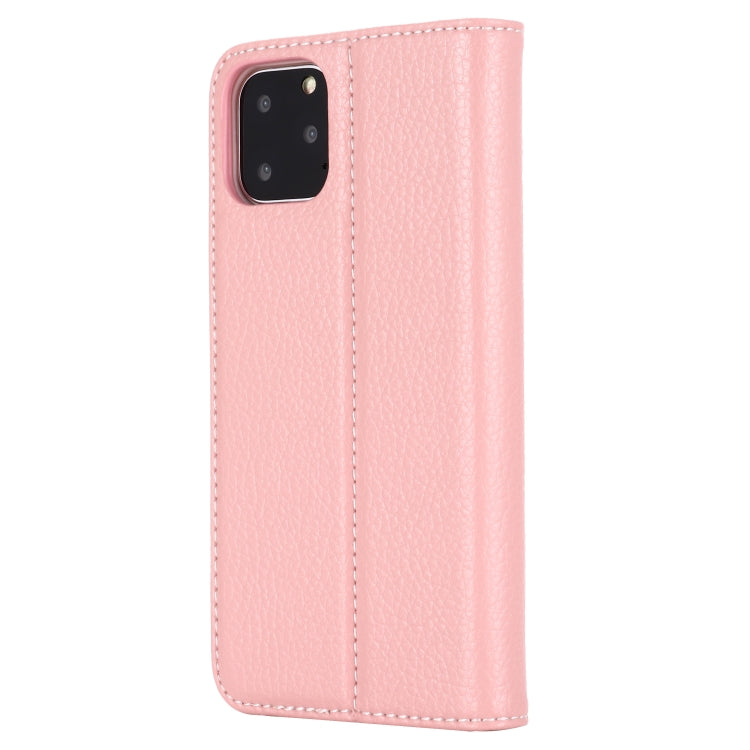 For iPhone 11 Pro GEBEI PU+TPU Horizontal Flip Protective Case with Holder & Card Slots(Rose Gold) - iPhone 11 Pro Cases by GEBEI | Online Shopping UK | buy2fix