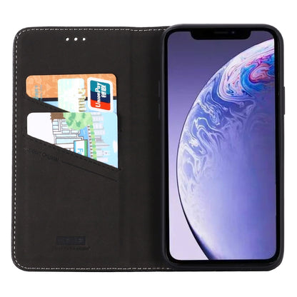 For iPhone 11 Pro Max GEBEI PU+TPU Horizontal Flip Protective Case with Holder & Card Slots(Black) - iPhone 11 Pro Max Cases by GEBEI | Online Shopping UK | buy2fix