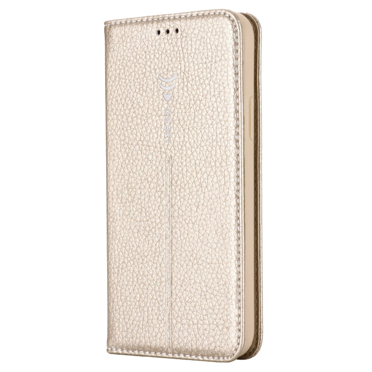 For iPhone 11 Pro Max GEBEI PU+TPU Horizontal Flip Protective Case with Holder & Card Slots(Gold) - iPhone 11 Pro Max Cases by GEBEI | Online Shopping UK | buy2fix