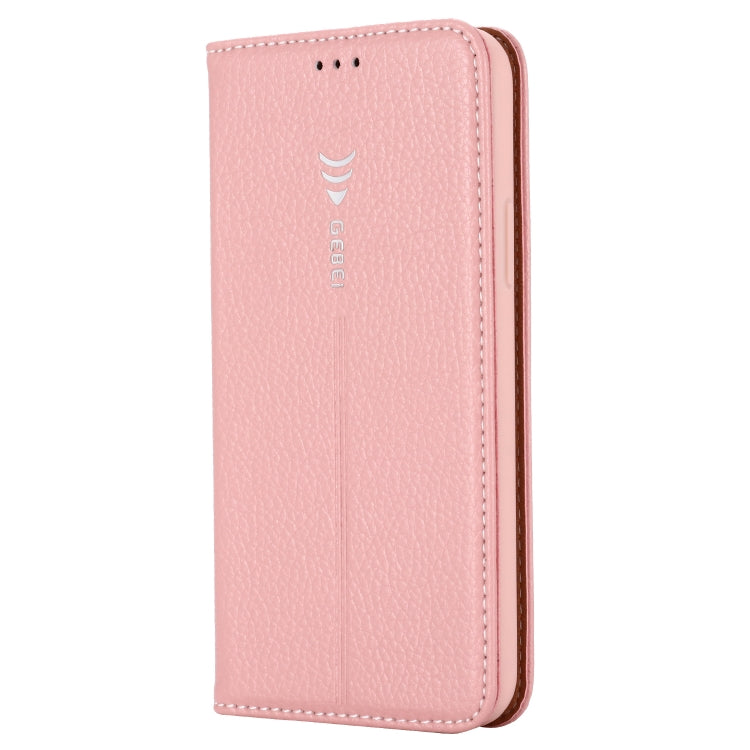 For iPhone 11 Pro Max GEBEI PU+TPU Horizontal Flip Protective Case with Holder & Card Slots(Rose Gold) - iPhone 11 Pro Max Cases by GEBEI | Online Shopping UK | buy2fix
