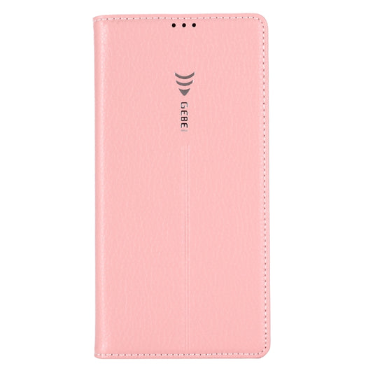 For Galaxy Note 10+ GEBEI PU+TPU Horizontal Flip Protective Case with Holder & Card Slots(Rose Gold) by GEBEI