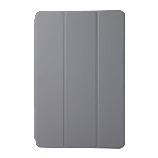 For Xiaomi Pad 5 / Pad 5 Pro Solid Color Magnetic Horizontal Flip Leather Case with Holder(Grey) by buy2fix