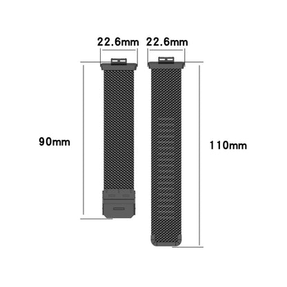 For Huawei Watch Fit Mesh Metal Watch Band(Rose Pink) by buy2fix