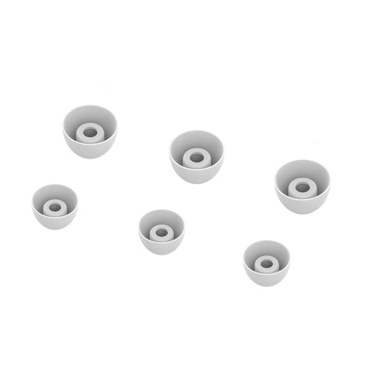 For Samsung Galaxy Buds2 Wireless Earphone Silicone Earplug Sleeve Ear Cap Earmuffs(White) by buy2fix