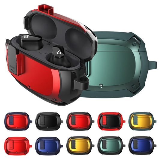 Bumblebee Armor Earphone Protective Case with Switch & Hook For Beats Studio Buds(Blue + Red) by buy2fix