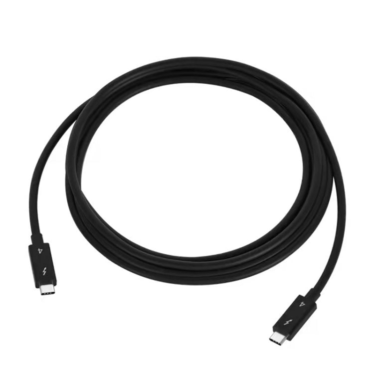 USB-C / Type-C Male to USB-C / Type-C Male Multi-function Transmission Cable for Thunderbolt 4, Cable Length:1m(Black) - Computer & Networking by buy2fix | Online Shopping UK | buy2fix