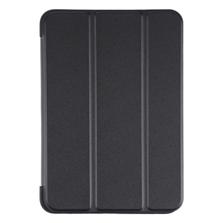 For iPad mini 2024 / mini 6 GEBEI Shockproof Horizontal Flip Tablet Case with Three-folding Holder(Black) - iPad mini 6 Cases by GEBEI | Online Shopping UK | buy2fix