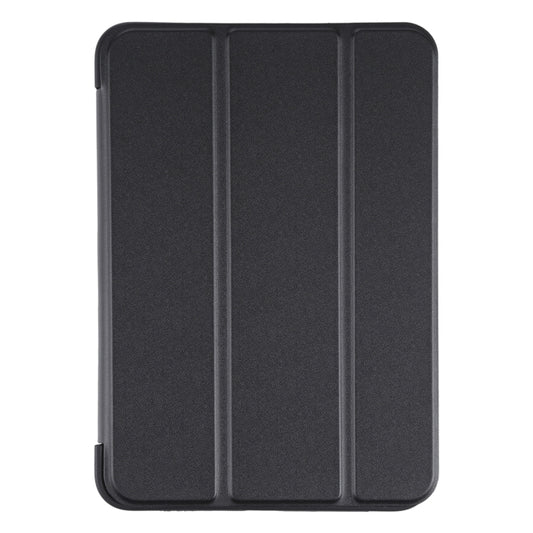 For iPad mini 2024 / mini 6 GEBEI Shockproof Horizontal Flip Tablet Case with Three-folding Holder(Black) by GEBEI