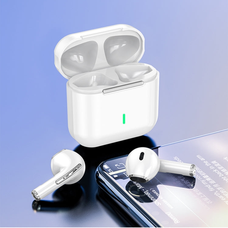 HXSJ Air-S4 Bluetooth 5.1 True Wireless HiFi Stereo Earphones with Charging Case(White) - TWS Earphone by HXSJ | Online Shopping UK | buy2fix