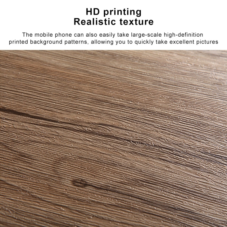 60 x 60cm Double Sides Retro PVC Photography Backdrops Board(Dark Light Wood Grain) - Camera Accessories by buy2fix | Online Shopping UK | buy2fix