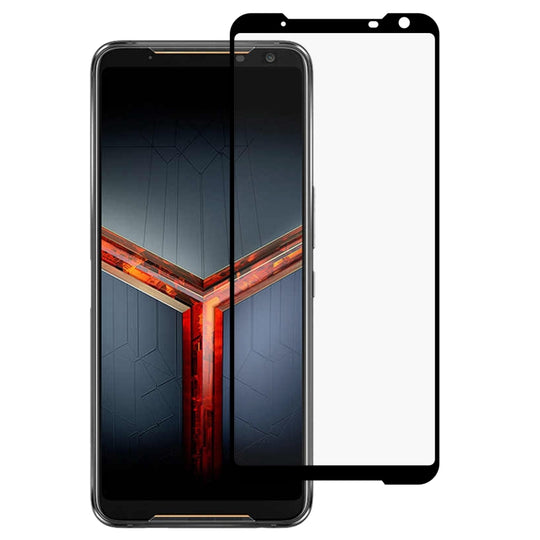 Protecteur d'écran pour Asus ROG Phone II ZS660KL, Film en verre trempé à colle complète