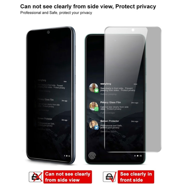 For Google Pixel 5a 5G 0.3mm 9H Surface Hardness 3D Curved Surface Privacy Glass Film by buy2fix