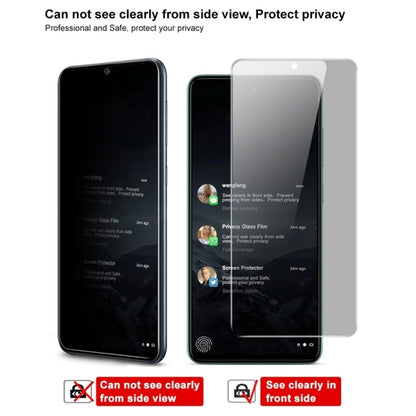 For Google Pixel 5a 5G 0.3mm 9H Surface Hardness 3D Curved Surface Privacy Glass Film by buy2fix