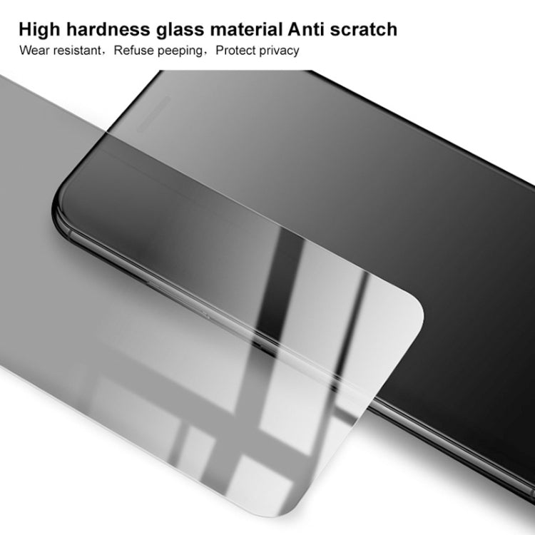 For Google Pixel 5a 5G 0.3mm 9H Surface Hardness 3D Curved Surface Privacy Glass Film by buy2fix